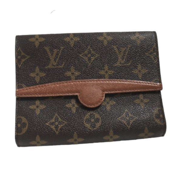 LOUIS VUITTON Louis Vuitton Arche Monogram Out of Print M51975 Brown Waist Bag